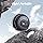Xmenha Over The Ear Earbuds Open Ear Buds Headphones Over Ear Air Bone Conduction Earbuds Earphones Bone Conducting Air Bone Conduction Headphones Bluetooth Over-Ear Black