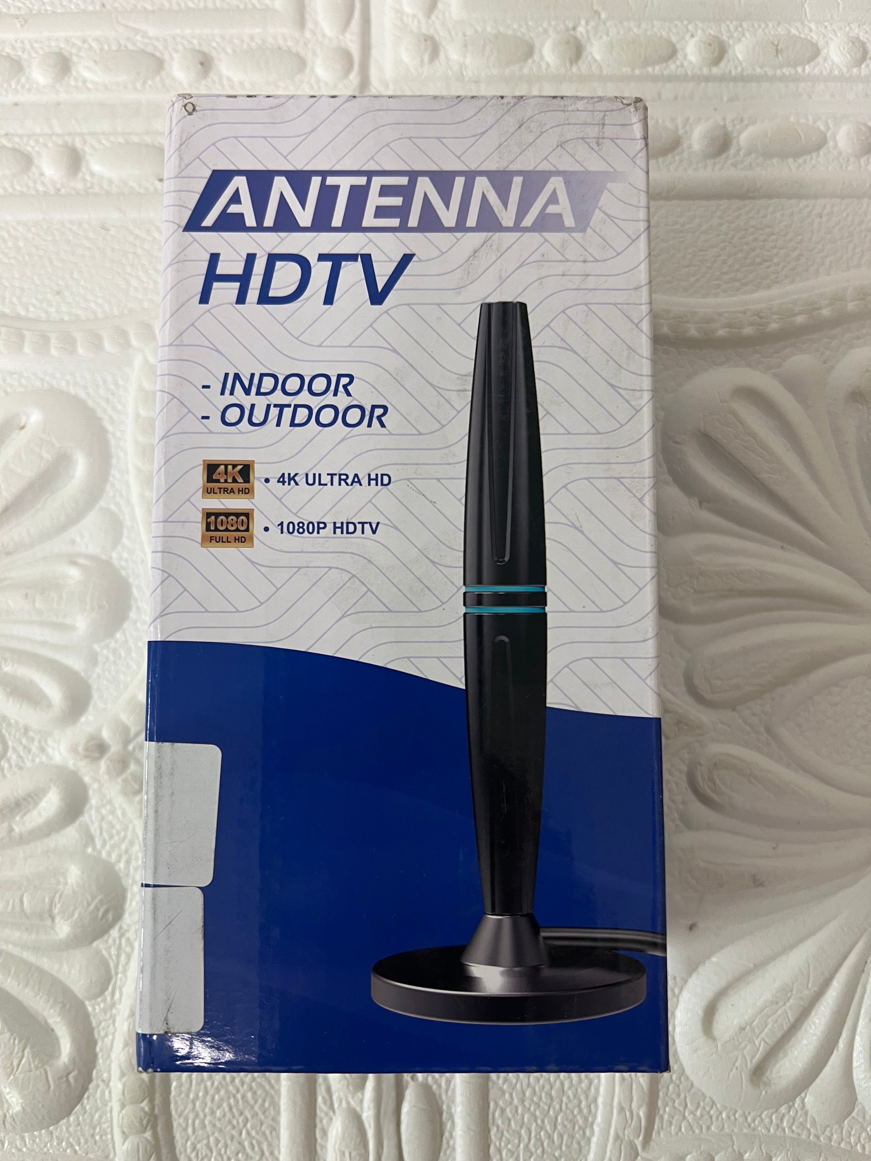 TV Antenna Indoor, Antenna for Smart TV, Support 4K